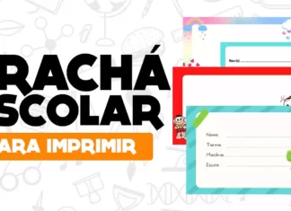 crachá para educação infantil