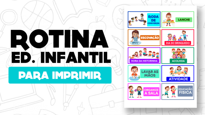 rotina educacao infantil