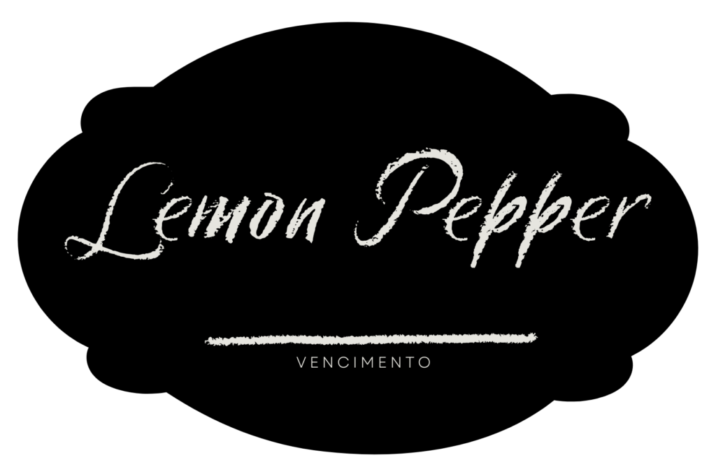 Etiqueta lemon pepper