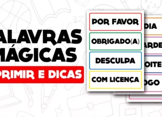 palavras mágicas