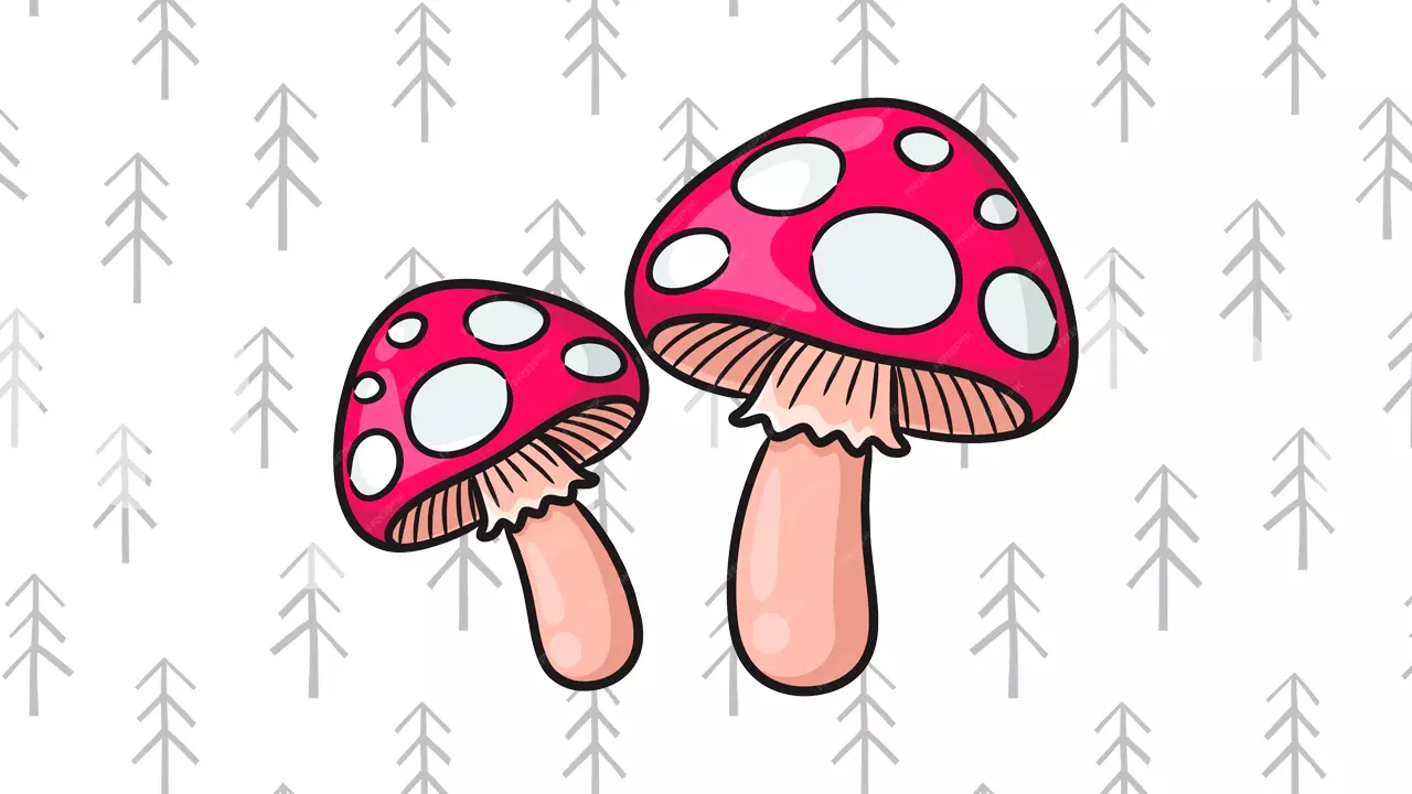37+ Desenhos de Cogumelos para Imprimir e Colorir/Pintar
