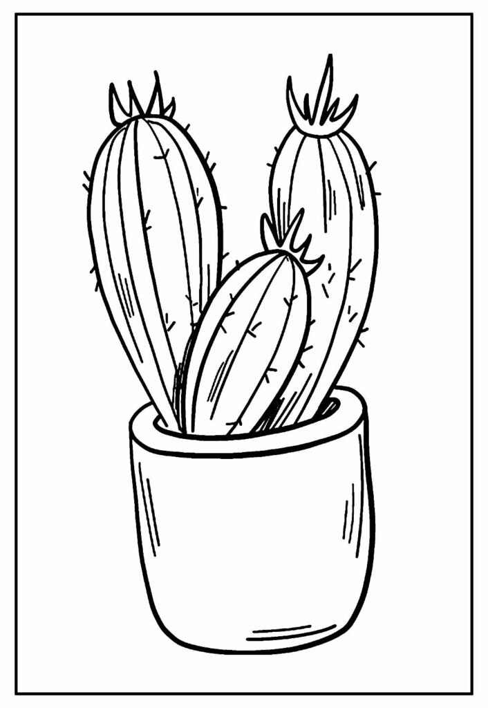 desenho de cactos para colorir 20