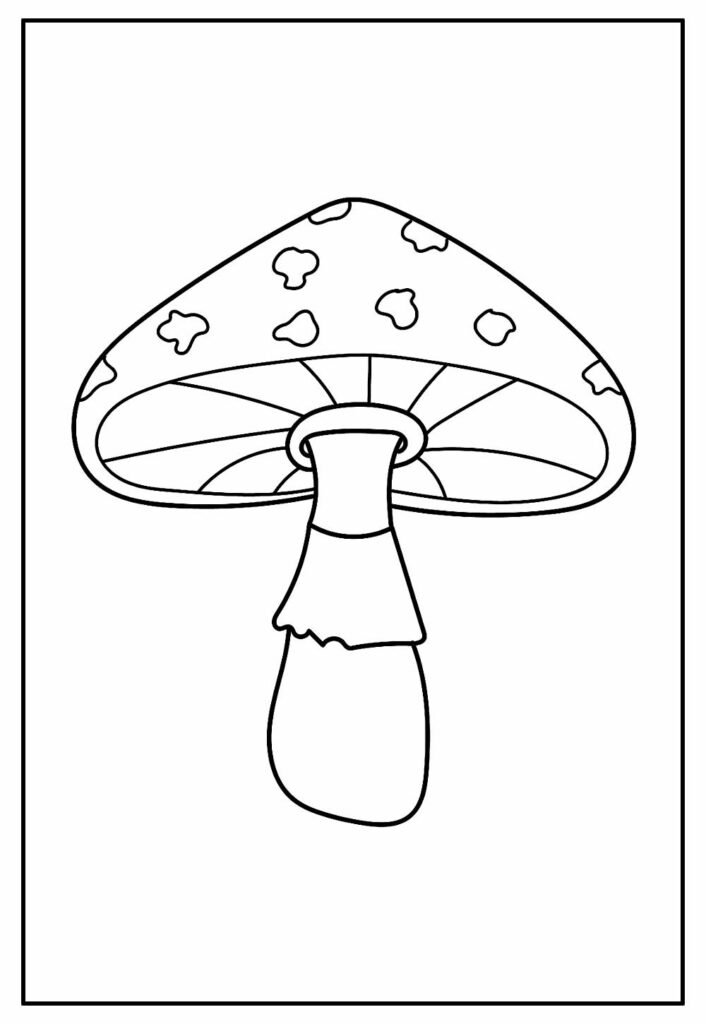 desenhos de cogumelo para colorir 17