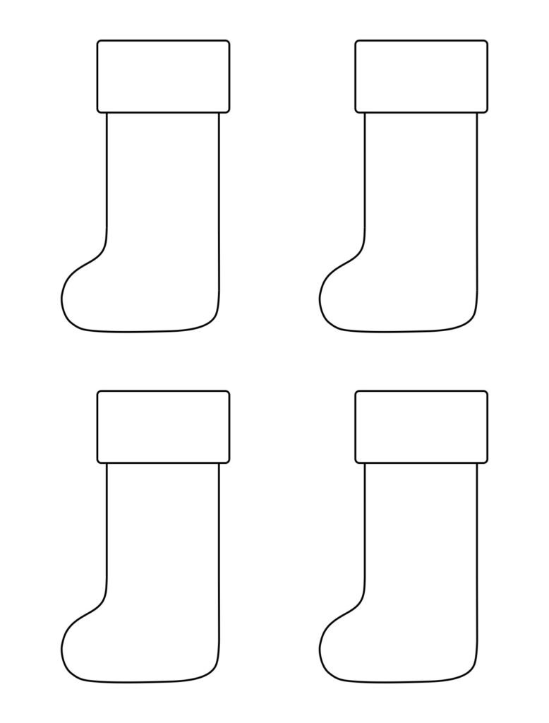 Molduras para criar botas do Papai Noel